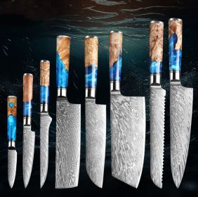 Kitchen Chef’s Knife Set (Option: 8 piece set C)