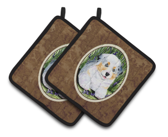 Pot Holders (Breed: Australian Shepherd)