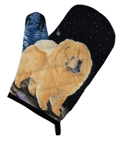Starry Night Chow Chow Oven Mitt (Breed: Chow Chow 1)