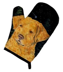 Starry Night Chesapeake Bay Retriever Oven Mitt (Breed: Chesapeake Bay Retriever 2)