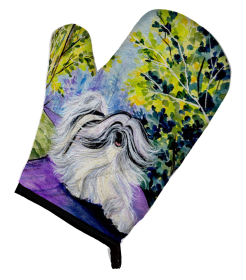 Tibetan Terrier Oven Mitt (Breed: Tibetan Terrier)
