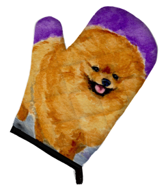Pomeranian Oven Mitt (Breed: Pomeranian 1)