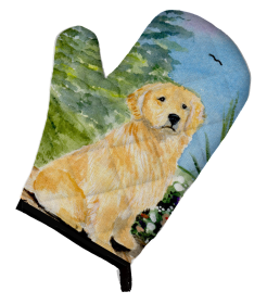 Golden Retriever Oven Mitt (Breed: Golden Retriever 7)