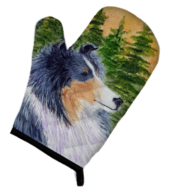 Sheltie Oven Mitt (Breed: Sheltie/Shetland Sheepdog)