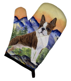 Boston Terrier Oven Mitt (Breed: Boston Terrier)