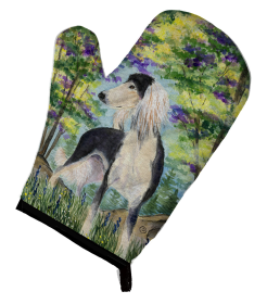 Saluki Oven Mitt (Breed: Saluki)