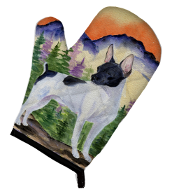 Rat Terrier Oven Mitt (Breed: Rat Terrier)