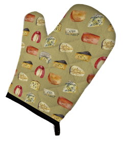 Cheeses Oven Mitt (Color: Cheeses, size: 8.5 x 12)