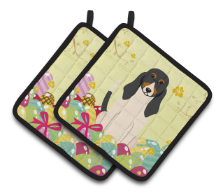 Easter Eggs Dog (Dog Breed: Swiss Hound)