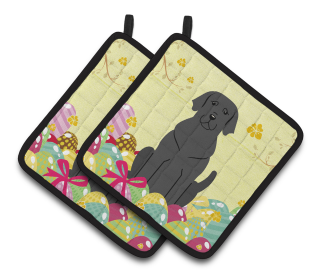Easter Eggs Dog (Dog Breed: Labrador Retriever - Black)