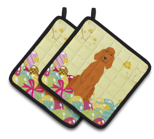Easter Eggs Dog (Dog Breed: Irish Setter)