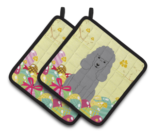 Easter Eggs Dog (Dog Breed: Poodle - Silver)