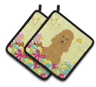 Easter Eggs Dog (Dog Breed: Poodle - Tan)