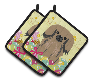 Easter Eggs Dog (Dog Breed: Pekingese - Tan)