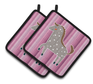 Animals on Pair of Pot Holders (Animal: Other Farm & Country Animals1)