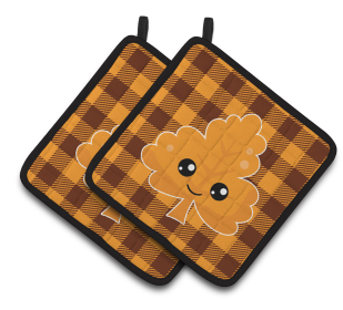 Seasonal Pair of Pot Holders (Season: Fall1)