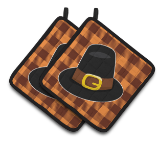 Seasonal Pair of Pot Holders (Season: Thanksgiving1)