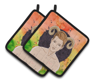 Zodiac Sign (Color: Aries, size: 7.5 x 7.5)