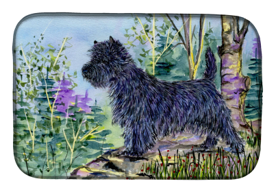 Cairn Terrier Dish Drying Mat (Breed: Cairn Terrier)