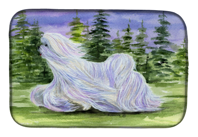 Maltese Dish Drying Mat (Breed: Maltese2)