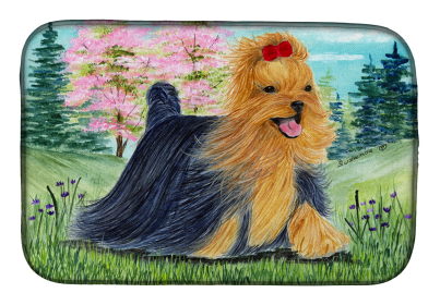 Dish Drying Mat (Breed: Yorkshire Terrier)