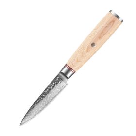 Damascus Hand Steel Knife (Option: 3.5inch fruit knife)