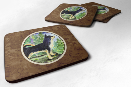 Chihuahua Foam Coaster Set of 4 (Color: SS8230FC, size: 3.5 x 3.5)