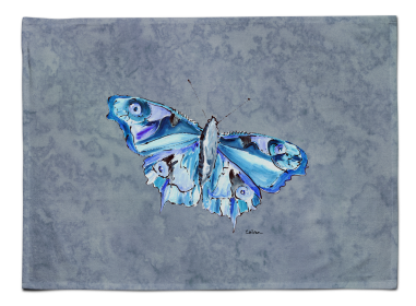 Butterfly Placemat (Color: Butterfly on Gray, size: 15.5 x 12)