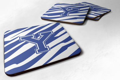 Letter Monogram - Foam Coaster Set of 4 (Letter: Y)