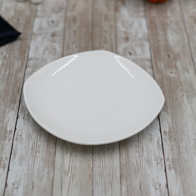 [ Set of 6 ] BREAD PLATE 6.5" X 6.5"  | 16.5 X 16.5 CM (Color: White)