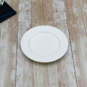 [ Set of 12 ] PROFESSIONAL BREAD PLATE 6" | 15 CM (Color: White)