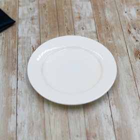[ Set of 12 ] PROFESSIONAL DESSERT PLATE 7" | 18 CM (Color: White)