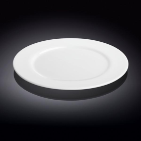 [ Set of 6 ] PROFESSIONAL DINNER PLATE 10" | 25.5 CM (Color: White)
