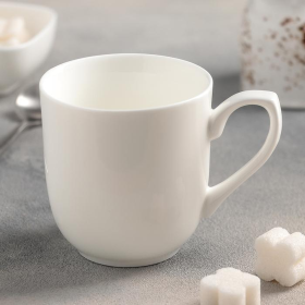 [ Set of 6 ] MUG 9 FL OZ | 270 ML (Color: White)