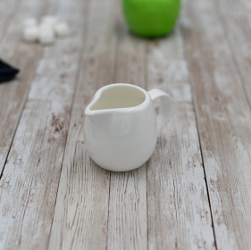 [ Set of 6 ] CREAMER 5 FL OZ | 150 ML (Color: White)