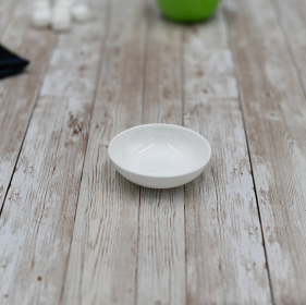 [ Set of 24 ] SOY DISH 3" | 7.5 CM (Color: White)