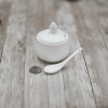[ Set of 6 ] 4 FL OZ | 130 ML MUSTARD POT WITH SPOON