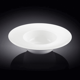 [ Set of 3 ] DEEP PLATE 9" | 22.5 CM 14 FL OZ | 400 ML (Color: White)
