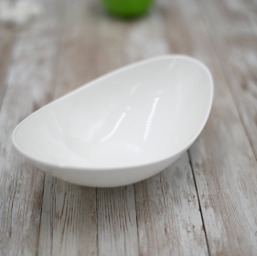 [ Set of 6 ] DISH 8" x 4.7'' x 2.5'' | 20.5 x 12 x 6.5 CM (Color: White)
