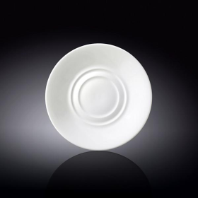 [ Set of 12 ] MULTI-USE SAUCER 6" | 15 CM (Color: White)