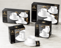 [ Set of 6 ] 3 FL OZ | 90 ML COFFEE CUP & SAUCER