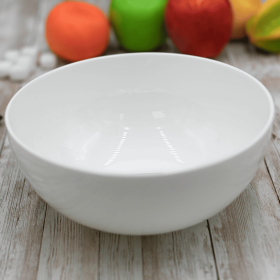 [ Set of 4 ] BOWL 8" | 20 CM  57 FL OZ | 1700 ML (Color: White)
