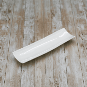 [ Set of 6 ] DISH 11" X 3" | 28 X 8 CM (Color: White)