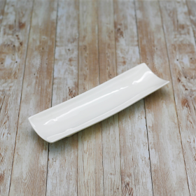[ Set of 3 ] DISH 13" X 3.5" | 33 X 9 CM (Color: White)