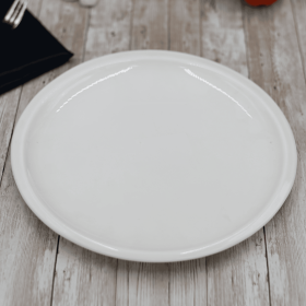 [ Set of 3 ] DINNER PLATE 10.5" | 27 CM (Color: White)