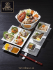 [ Set of 6 ] SQUARE DISH 4.75" X 4.5" X 2.5" | 12 X 11 X 6 CM 11 FL OZ |330 ML