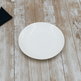 [ Set of 12 ] DESSERT PLATE 7" | 18 CM (Color: White)