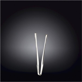 [ Set of 24 ] ICE TONGS 6" | 15 CM WHITE BOX PACKING (Color: Stainless Steel)