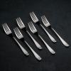 [ Set of 24 ] DINNER FORK 8" | 20 CM WHITE BOX PACKING