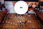[ Set of 24 ] DINNER FORK 8" | 20 CM WHITE BOX PACKING